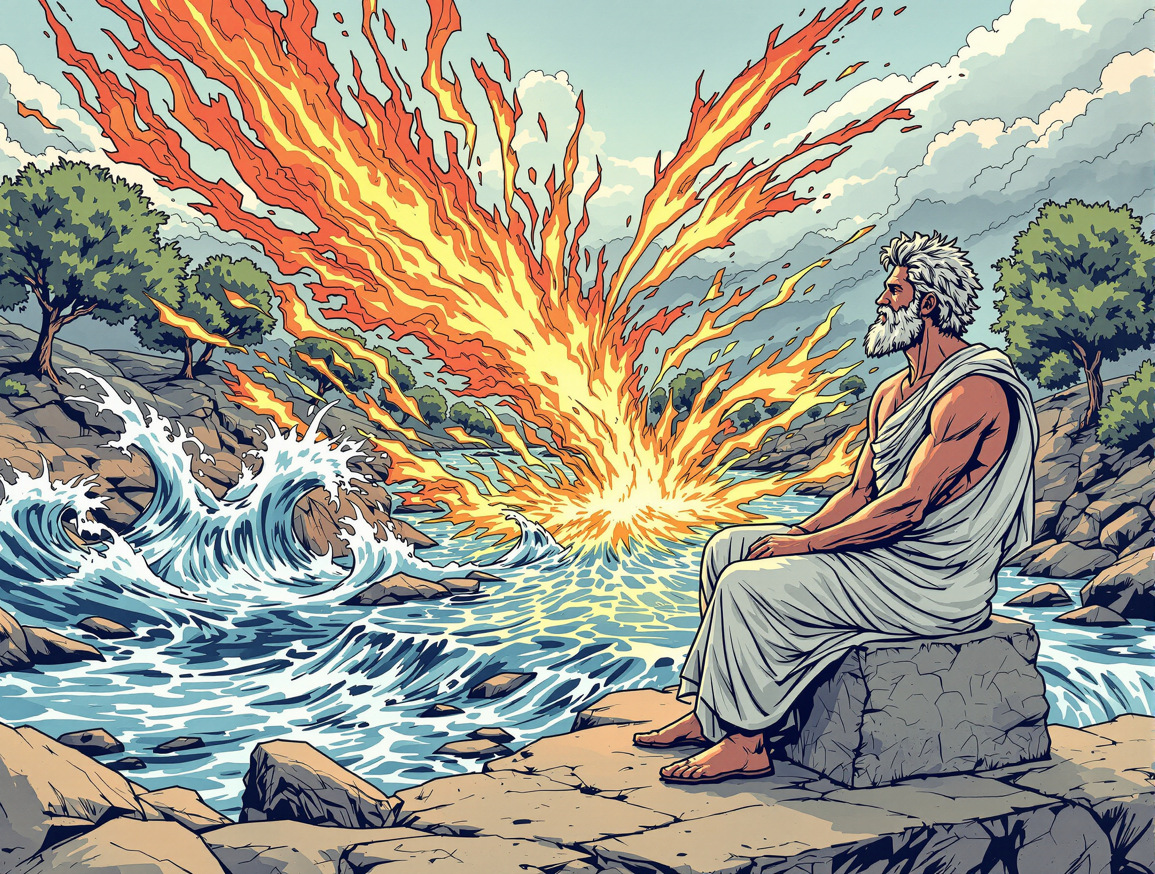 Le flux universel d&rsquo;Héraclite